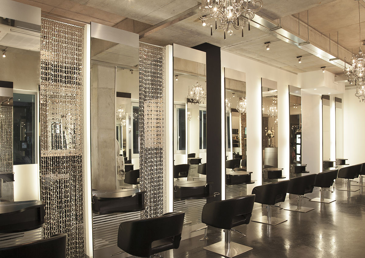 Theory for Hair salon styling area
